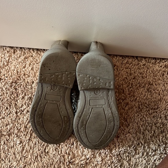 Cowboy type silver boots. - Picture 3 of 4